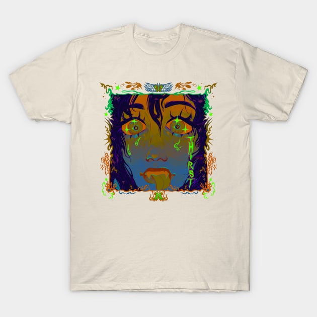 THIRST 3 T-Shirt by snowpiart